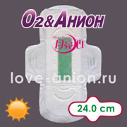Внешний вид дневной анионовой прокладки «О2&Анион»